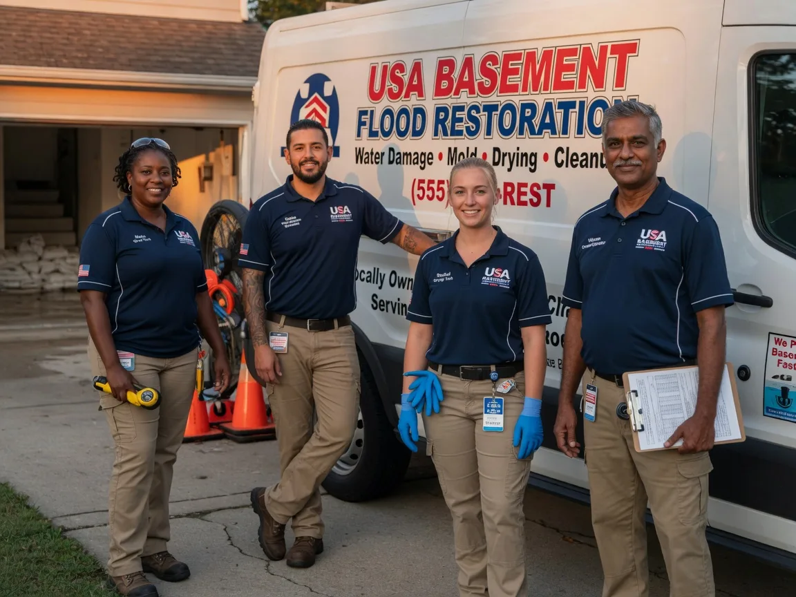 Basement Flood Cleanup company in Brownsville, WI