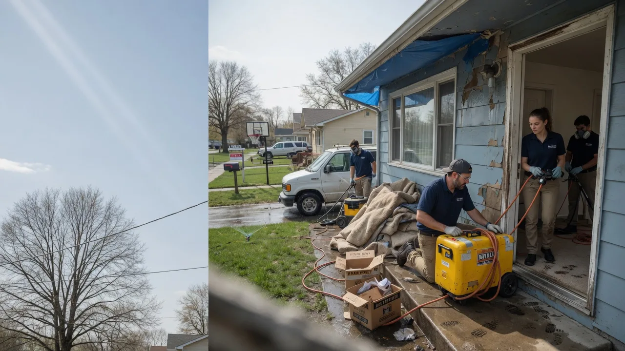 Basement Flood Cleanup in Brownsville, WI near me